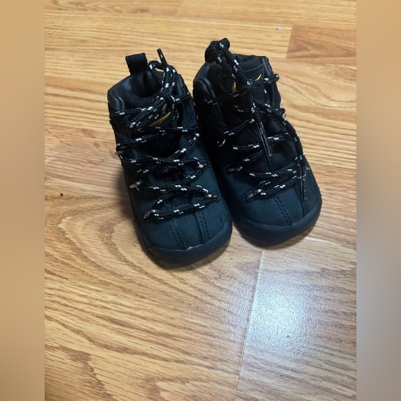 NIKE ACG Vintage Black Suede Hiking Boots 980810 2c - Picture 2 of 7